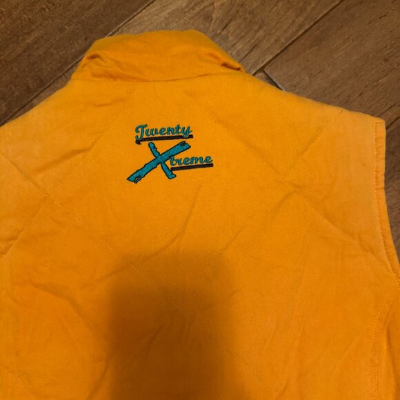Twenty X by Wrangler Yellow Down-Filled Vest – Size L – VGUC - Picture 5 of 8